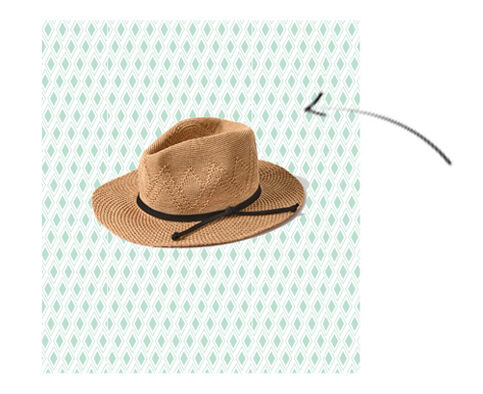 Foldaway Fedora Hat