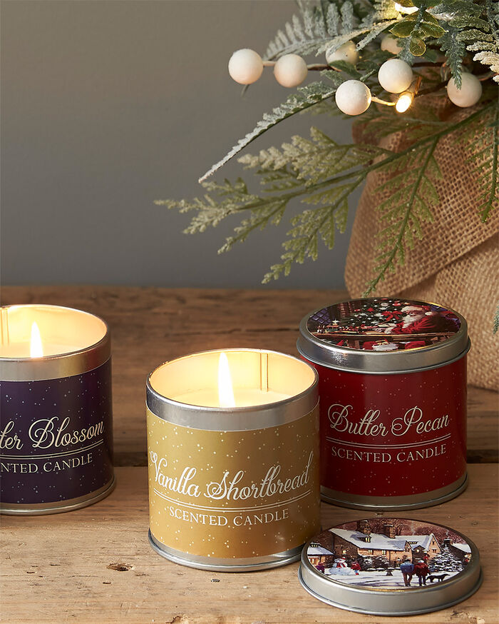 Pack of 3 Christmas Candles