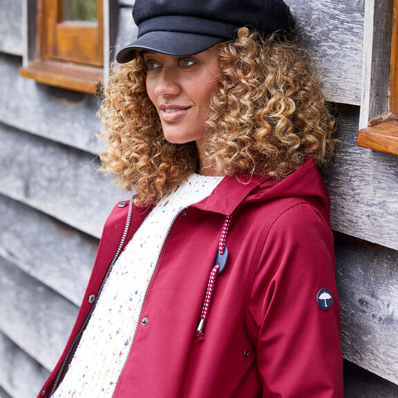 The Singing-in-the-rain Weatherproof Coat | By Cotton Traders