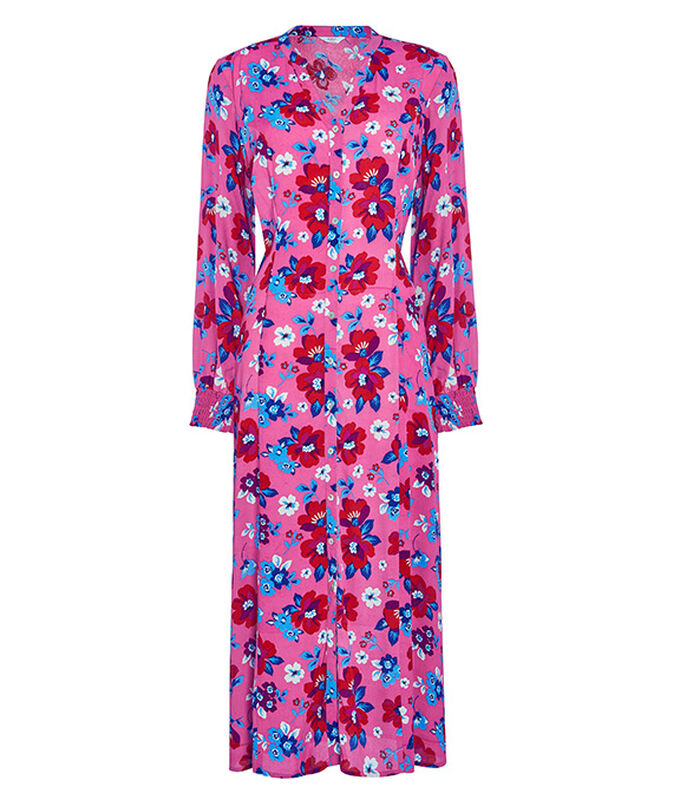 High/Low Dressing Maxi Shirt Dress