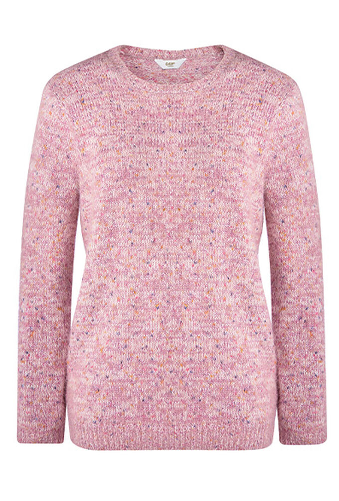 Fluffy Sequin Knitted Jumper