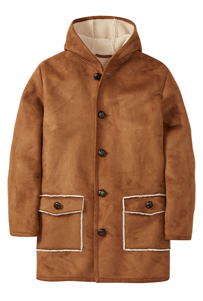 Faux Shearling Coat