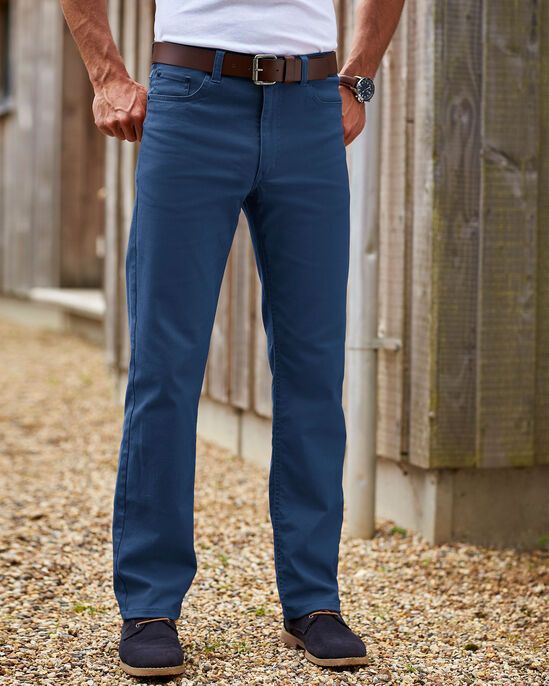 Men's Coloured Stretch Jeans 