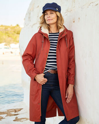 40" Fleece-Lined Waterproof Moorland Coat