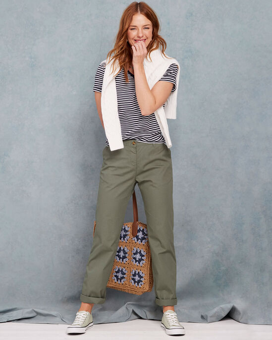 Everyday Straight-Leg Trousers