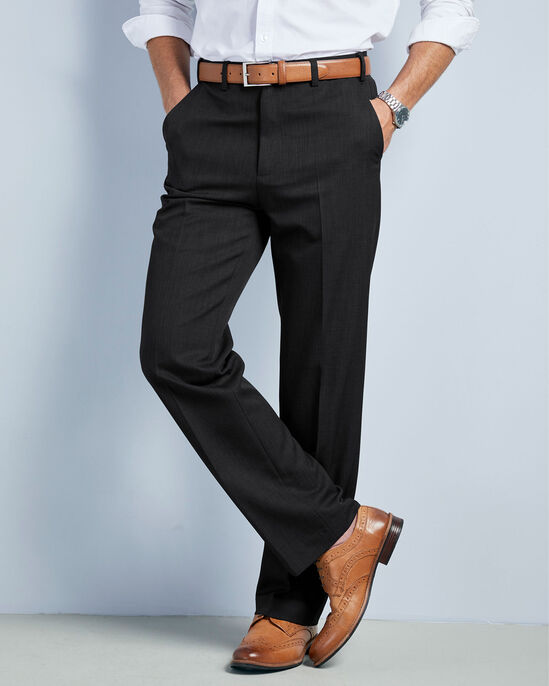 Pleat Front Supreme Easy-Care Trousers