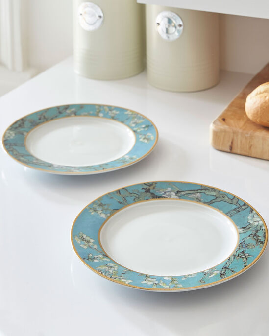 2 Pack Almond Blossom Side Plates 
