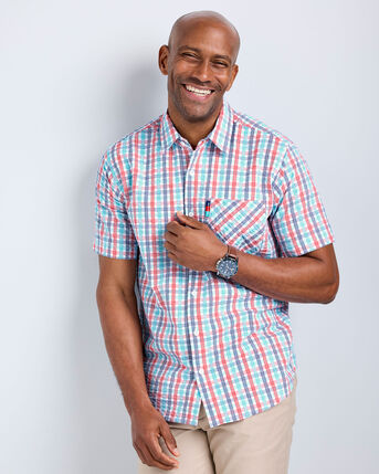 Help For Heroes Short Sleeve Seersucker Check Shirt