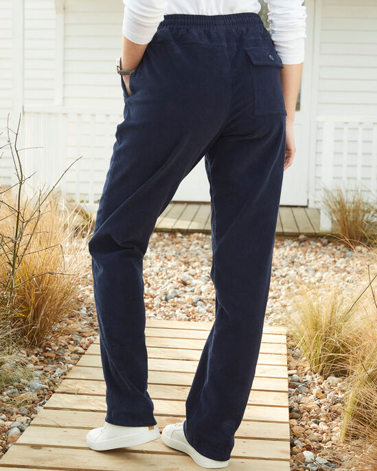 Stretch Cord Pull-On Trousers