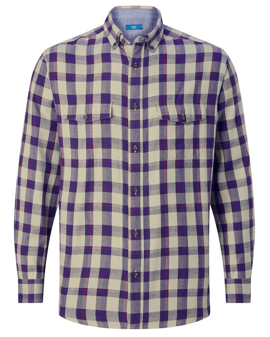 Luxury Touch Cotton Check Shirt