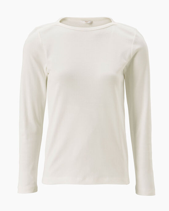 Cosy-Up Long Sleeve Boat Neck Top