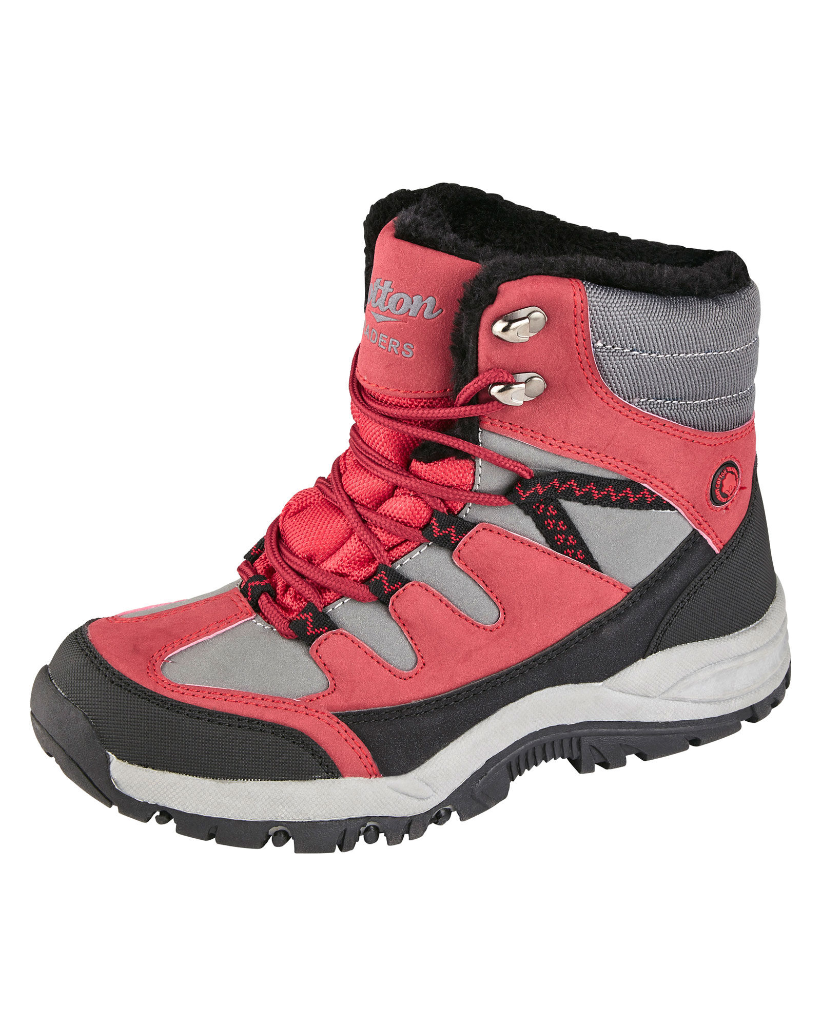 Cotton Traders Boots Fur Lined Flash