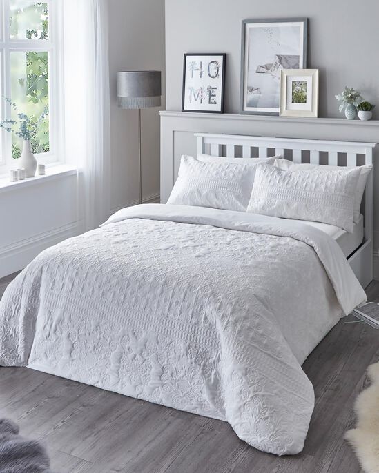 Helena Textured Duvet Set