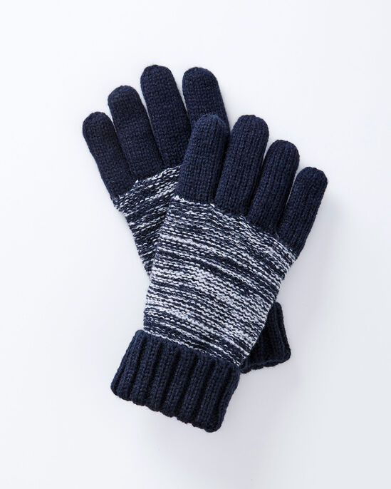 Fleece Lined Knitted Gloves