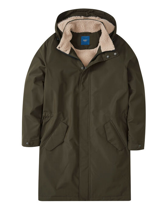 Sherpa Lined Waterproof Coat