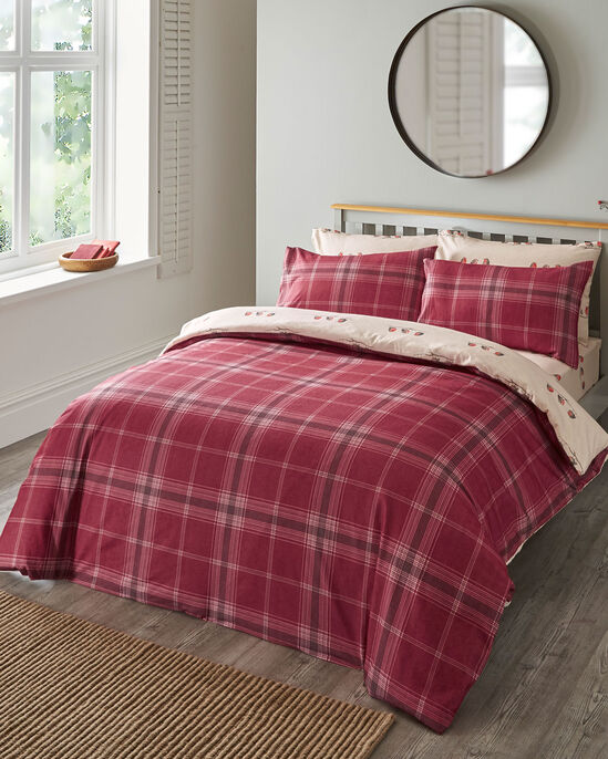 Robin Check Brushed Cotton  Duvet Set