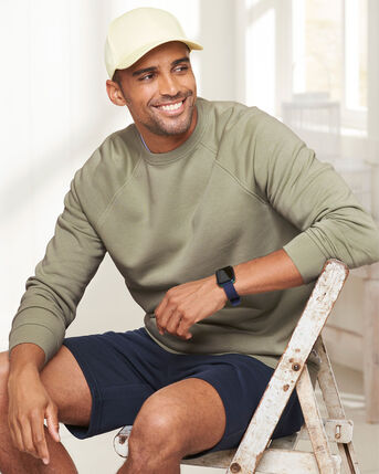 Cotton Crew Neck Sweatshirt