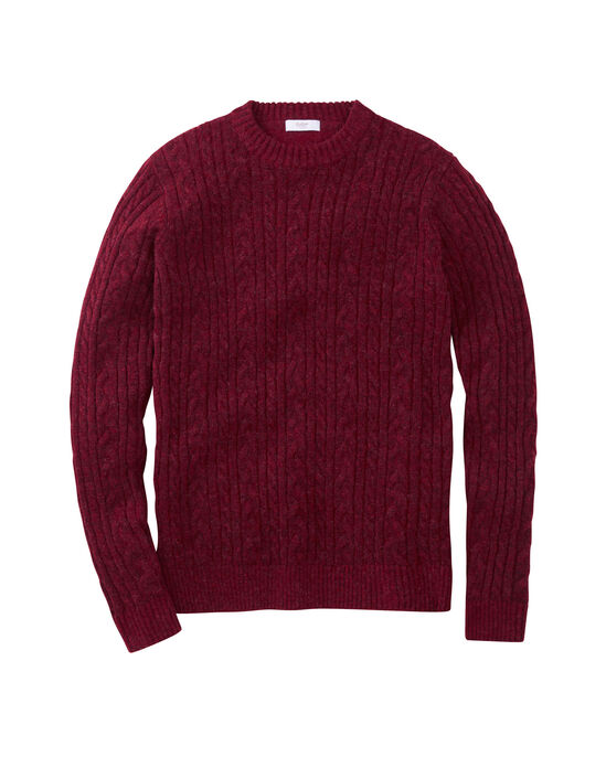 Cable Knit Crew Neck
