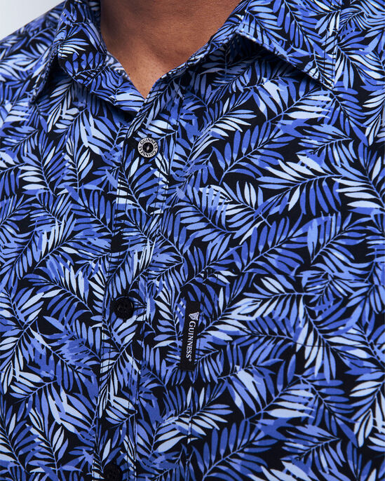 Guinness™ Short Sleeve Soft Touch Leaf Print Shirt