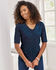 Wrinkle Free ½ Sleeve Spot Print Top