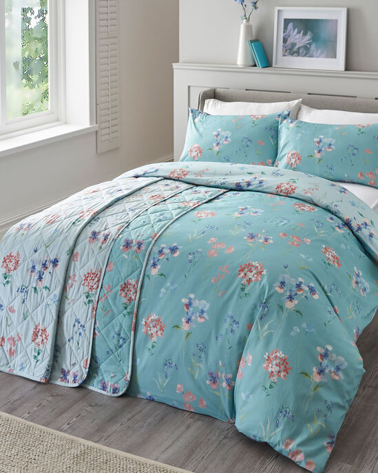 Spring Bouquet Cotton Bedspread