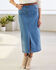 Denim Maxi Skirt