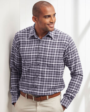 Long Sleeve Classic Soft Touch Patterned Shirt