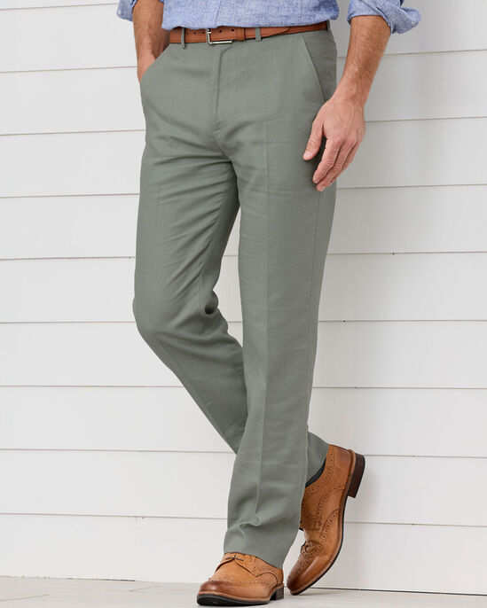 Premium Linen-Blend Trousers