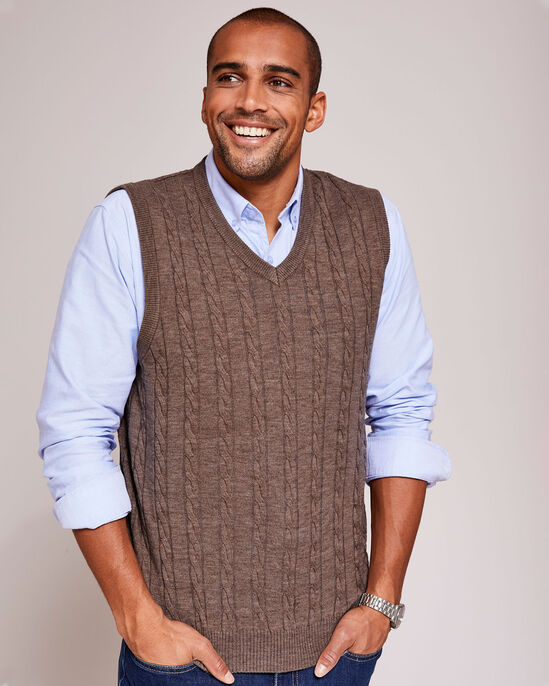 Luxury Soft Touch Cable Tank Top