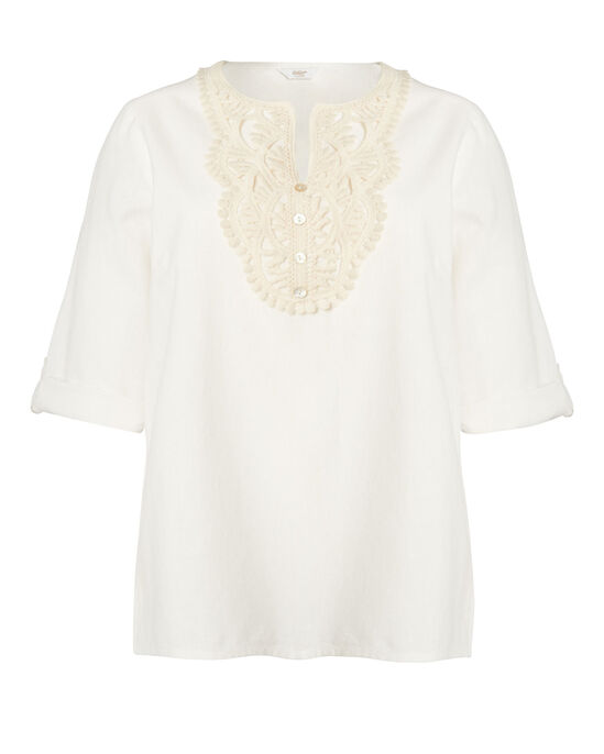 Luna Lace Trim Top