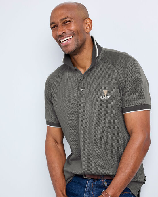 Guinness™ Short Sleeve Panelled Polo Shirt