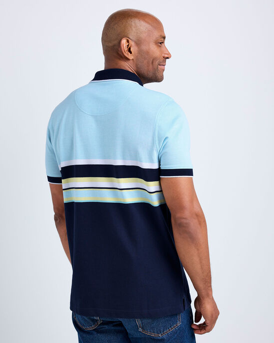 Guinness™ Short Sleeve Chest Stripe Polo Shirt
