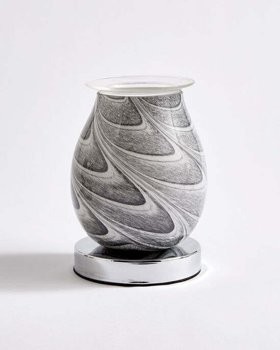 Aroma Lamp With Marble Effect Glass