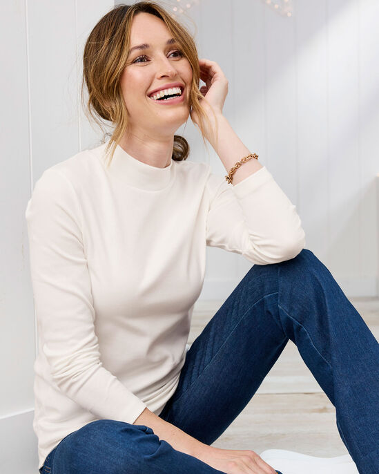 Cosy-Up Long Sleeve Turtleneck Top