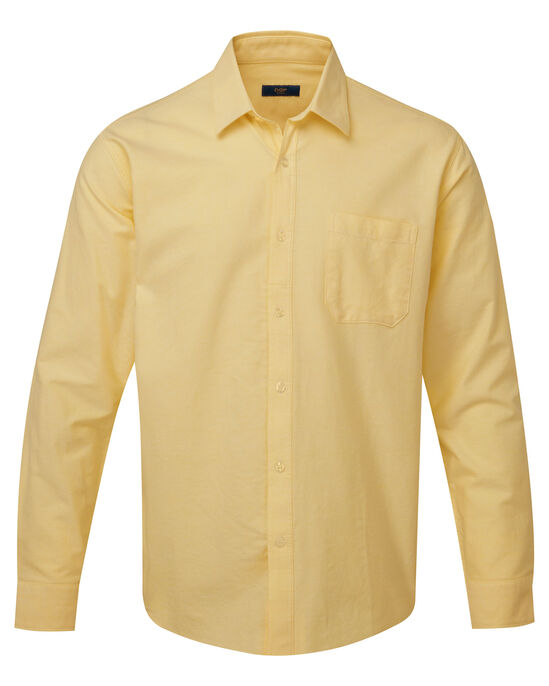 Long Sleeve Casual Oxford Shirt