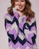 Chevron Crew Neck Jumper