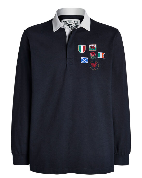 Six Nations Long Sleeve Rugby Shirt