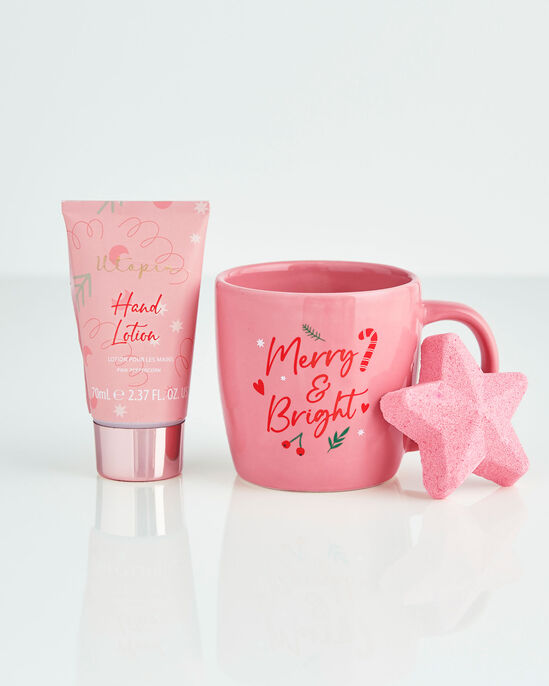 Merry And Bright Mug Gift Set