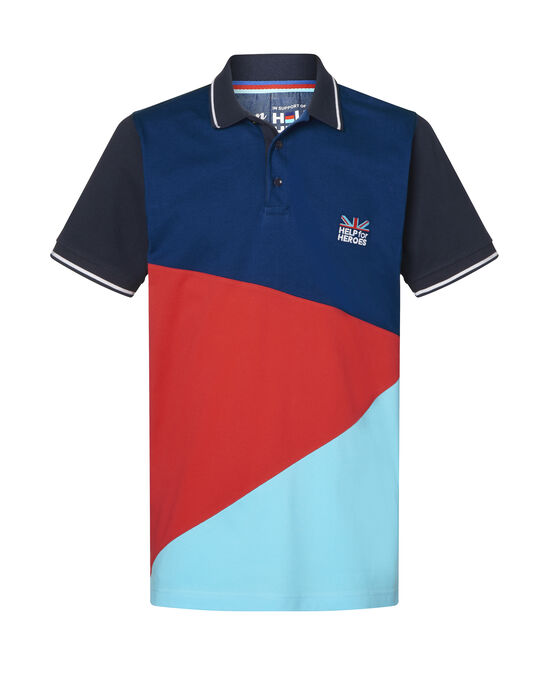 Help For Heroes Short Sleeve Panelled Polo Shirt