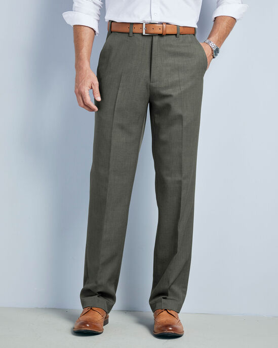 Flat Front Supreme Easycare Pants