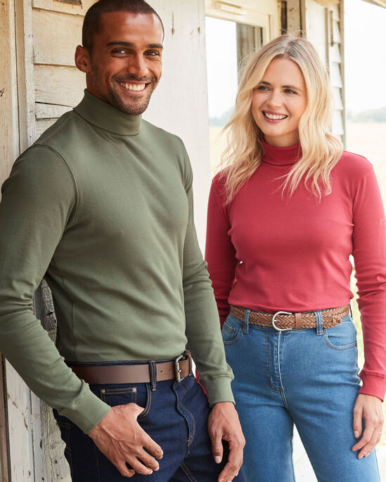 Long Sleeve Roll Neck Top