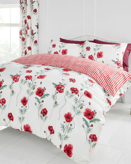 Poppies Duvet Set At Cotton Traders