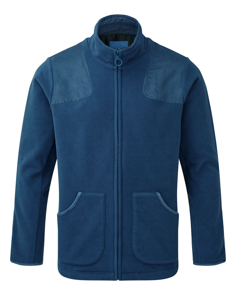 Check Lined Fleece Jacket at Cotton Traders