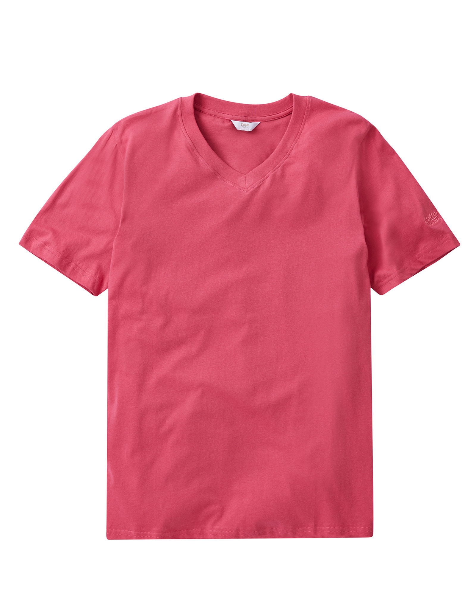 V Neck T Shirt at Cotton Traders