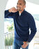 Half-Zip Lambswool Rich Jumper