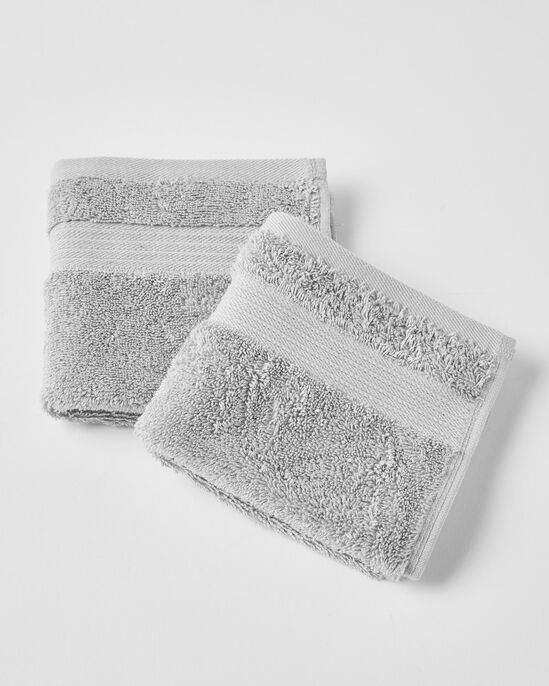 2 Pack Pima Face Cloths