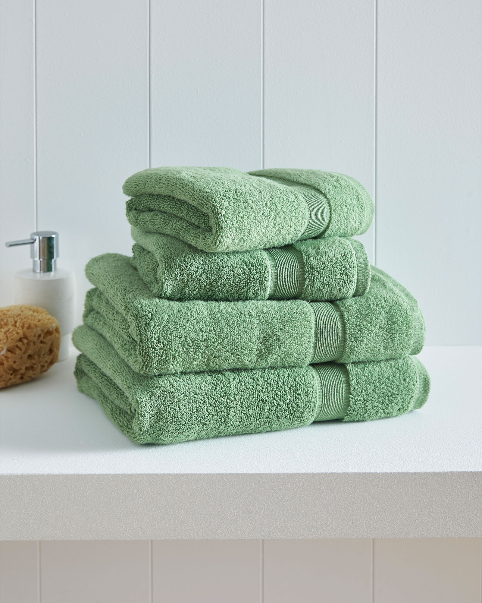 4 Piece Super Soft Towel Bale Purple at Cotton Traders