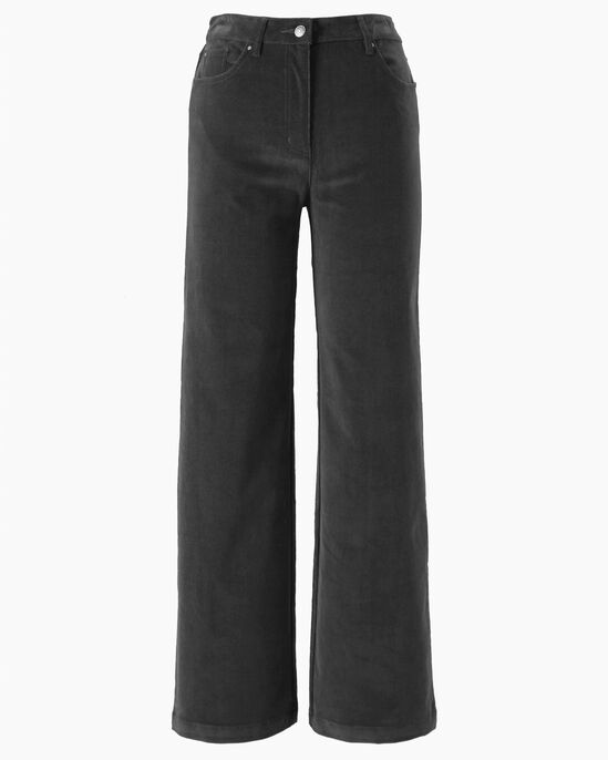 Stamford Stretch Cord Wide Leg Trousers