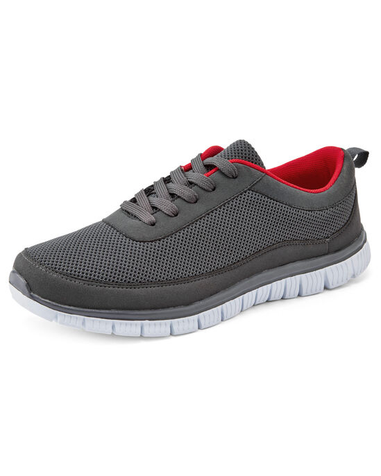 Lightweight Lace-up Memory Foam Trainers