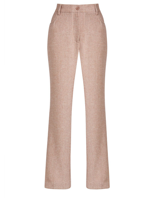 Going Places Wide Straight-Leg Elasticated Waist Trousers